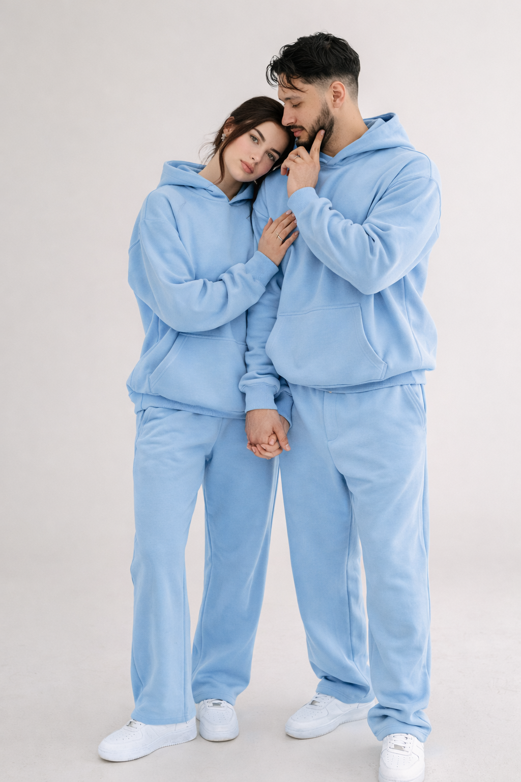 2x Partner Jogginganzüge Fluffy 8 Farben