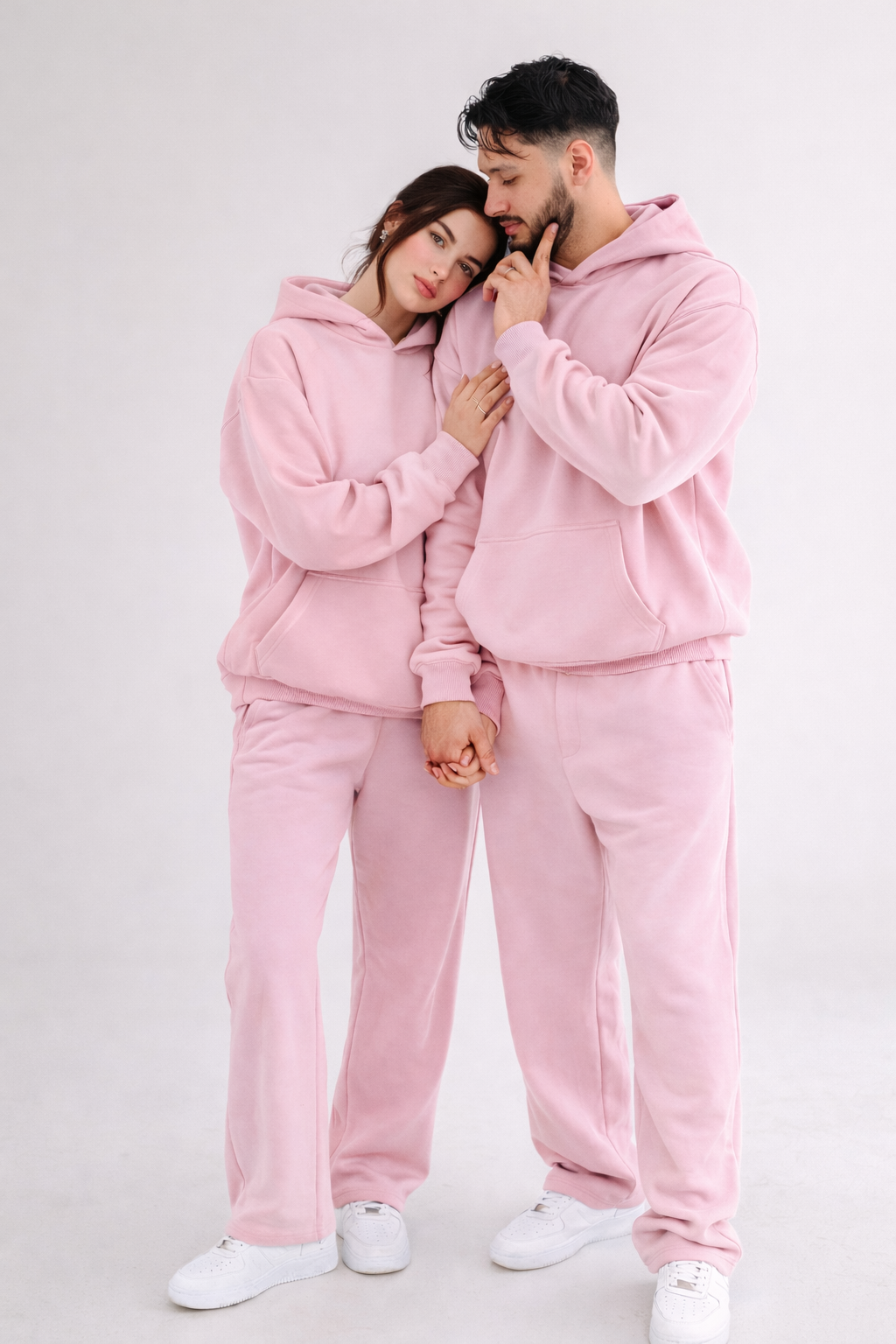 2x Partner Jogginganzüge Fluffy 8 Farben